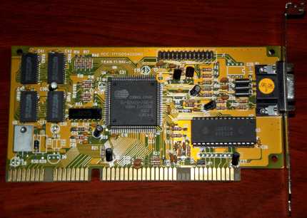 VGA-3M mit Cirus Logic CL-GD5420 FCC-ID: 17TGD5422DM2 1993