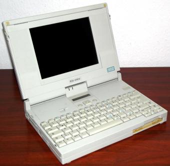Siemens Nixdorf PCD-4NCsl Notebook, 80486sl 25MHz CPU, 120MB Conner CP2124 HDD, Farb TFT, FCC-ID: ACJ9TG580-25, S26391-K51-V1, 1993