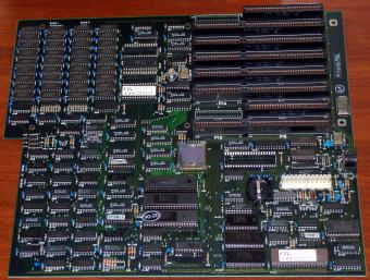 286er FTC Access Methods Incorporated FT-065027 Mainboard inkl. Intel R80286-8 CPU, Micro Lab Aachen West-Germany 1986