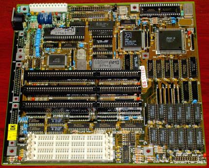 AMD N80L286-16/S Intel 1982 mit Acer M1207-16 Chipsatz Mainboard 2116H-6 AmiBios 1980