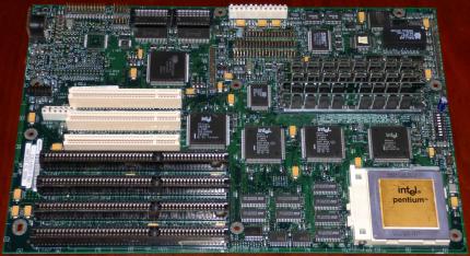 Escom Sockel-4 Mainboard, inkl. Intel Pentium 60 