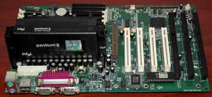 P6I440BX BIS 2000 mit Pentium-II 450MHz (SL2WB ) Award-Bios 1998