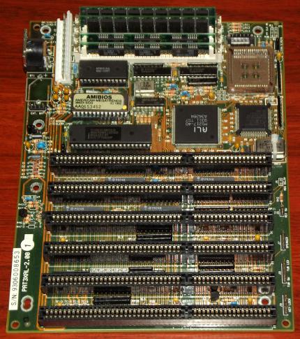 TMC Research Corporation PAT3XA V-2.0 AMD Am386-SX40 CPU, 4MB SIMM RAM, ALI M1217, Amibios 1992