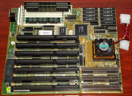 TMC PAT48PG-0.30 VL-Bus Mainboard, AMD Am486DX2-66MHz CPU, 8MB RAM, Opti 82C895, 256kb Cache, Award Bios 1994
