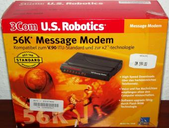 3Com U.S. Robotics 56K Message Modem OVP