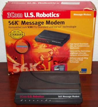 3Com US Robotics 56K Message Modem V.90 x2