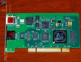 AVM ADSL/ISDN Controller V4F Infineon, Xilinx Spartan, Philips TriMedia PNX1301EH PCI 2006