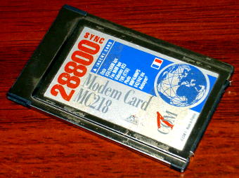 COM1 28800 Modem-Card MC218