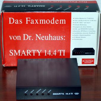 Dr. Neuhaus Smarty 14.4 TI Faxmodem Germany NEU/OVP