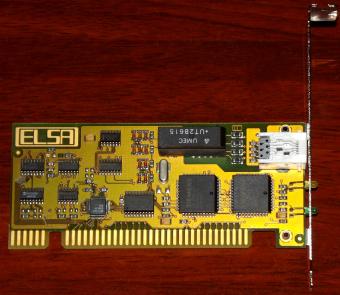 ELSA QuickStep 1000Pro ISA ISDN Karte mit Siemens Chip 1996
