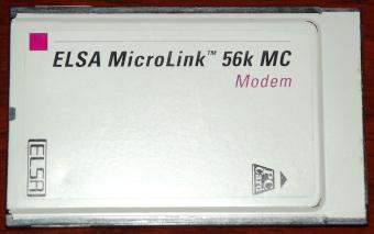 Elsa MicroLink 56k MC PC-Card Modem Model: DF5660