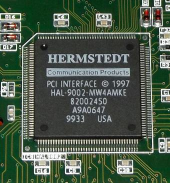 Hermstedt Leonardo SL-PCI V2.2 1997 ISDN / analoges Kombi-Modem iMac