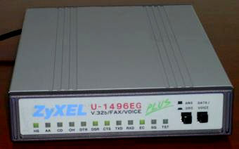 ZyXel U-1496EG Plus Modem