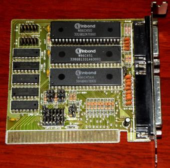 ATIO V8 Multi-I/O Karte Windbond W86C450 ISA 1993 NEU OVP
