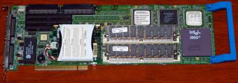 American Megatrends Inc. MegaRAID Series 428 Rev. D1 SCSI-Controller, Intel i960, Symbios Logic 53C770 & RAM, FCC-ID: IUESER418 PCI 1995