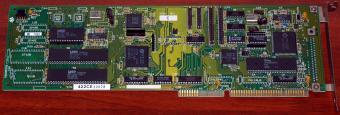 Data Tech Corp. PDG0059D MFM HDD Controller 7280 iMP VLSI 8952BV, DTC 332B, Zilog Z0765A08PSC, Fab No: 01-00422 Rev. B ISA Hong Kong 1989