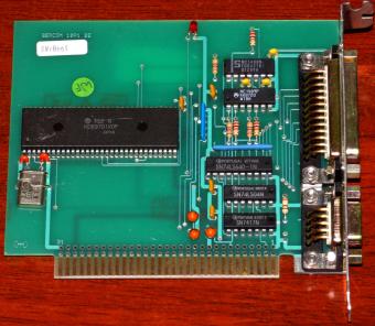 Gercom 1091 BS /LS Multi-I/O XT Controller MAS, Hitachi 7G3-R HD63701X0P Microcontroller Japan