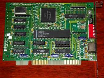 Logitech 360066 ISA Scanner Controller 1991