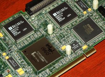 Mylex SCSI Controller BusLogic BA81C15, Intel i960, Dallas DS1230YL, Mylex MYL-86238, RAM & BBU