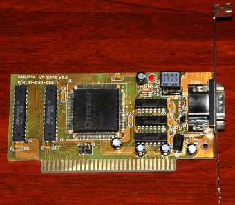 Sagitta Color Scanner Karte I/F Card V2.0 P/N: 27-050-088-1 mit QTRONIX QS-74001 Chipsatz