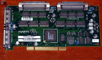 Symbios Logic SYM22802 Model No: 7115566 SymBios 53C876 PCI SCSI-Controller 1997