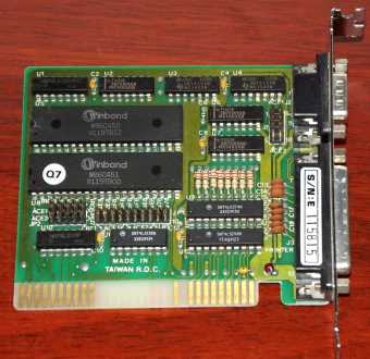 Winbond W86C450 LPT & Com Controller