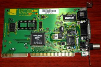 3Com EtherLink III 3C509B-C 10Mbps BNC ISA 1994