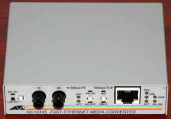 Allied Telesyn AT-MC101XL Transceiver FDX 100 Mbit