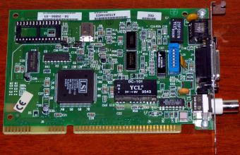 Digital Equipment Corp. EtherWORKS 3 Turbo LSI L1A9045 ISA BNC NIC 1996 FCC-ID: AO9-DE205 AY62814453 54-24004-01