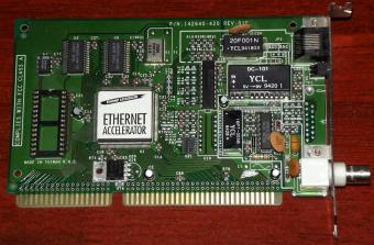 Ethernet Accelerator PN: 142640-420 Rev-01E ISA BNC 1994