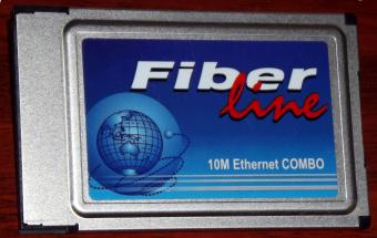 FiberLine 10M Ethernet Combo FL-4680 PCMICIA