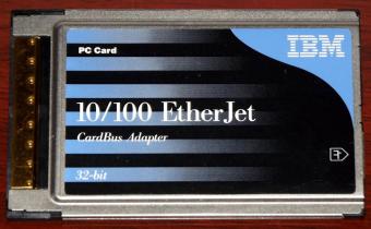 IBM 10/100 EtherJet CardBus Adapter PC Card