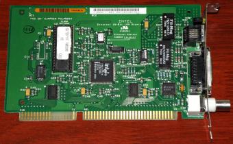 Intel Ethernet 16-Bit LAN Adapter FA82595TX FCC-ID: EJMPCED PCLA8200 ISA BNC NIC