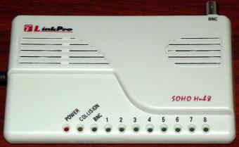 LinkPro SOHO Hub8, 10Base-T, Model: TL-709P