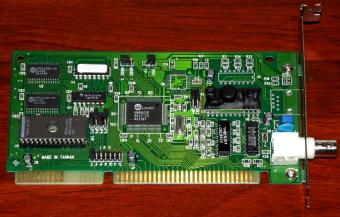 UMC UM9003F mit BIOS Eprom ISA BNC NIC 1994