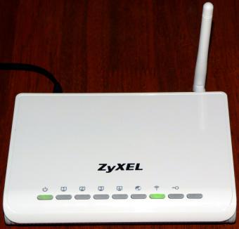 ZyXEL Wireless N Router NBG-416N 150Mbps 2,4GHz WLAN, 4-Port 100MBit LAN Hub