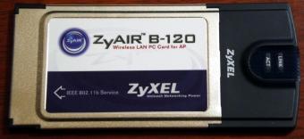 ZyXEL ZyAir B-120 PCMCIA 11Mbps WLAN Card for AP