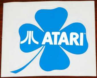 ATARI Logo - Aufkleber,Sticker ca. 10cm, 80erJahre
