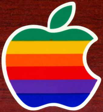 Apple Logo Aufkleber ca. 5cm