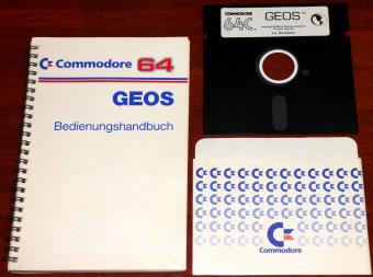 Commodore 64 GEOS Bedienungshandbuch & 5.25