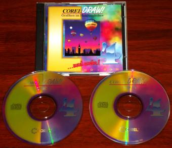 CorelDRAW! 4 & Photo-Paint für Windows 3.1 auf 2CDs anno 1993