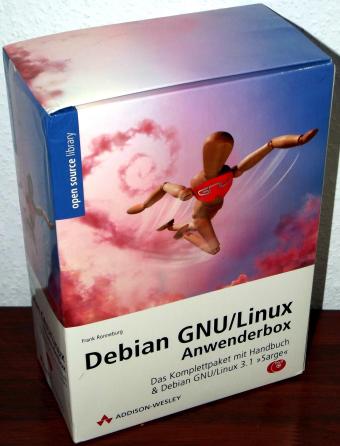 Debian GNU/Linux Anwenderbox 3.1 (Sarge) 2 DVDs, 816S. Handbuch, Addison-Wesley