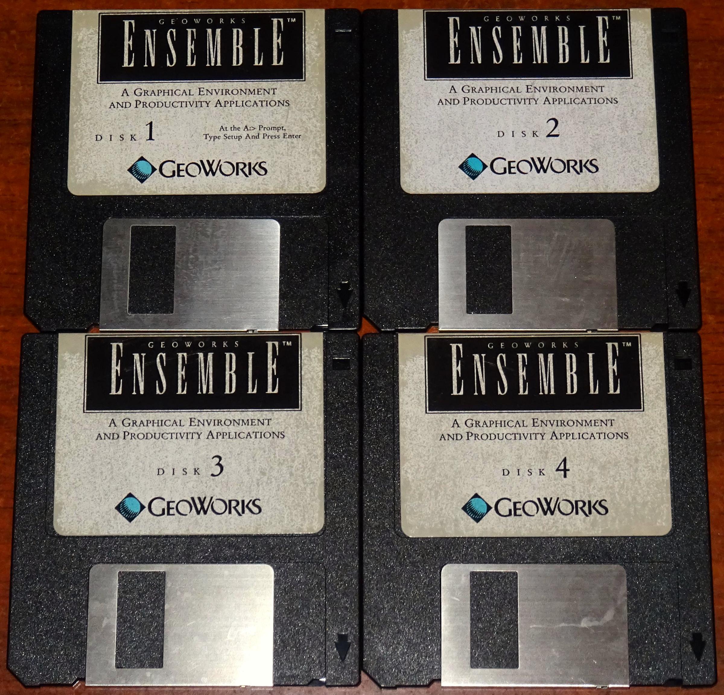 Geoworks Ensemble 2.01 Geoworks Ensemble 2.01