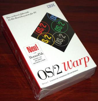 IBM OS/2 Warp 3 inklusive BonusPak NEU & OVP 1995