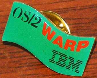 IBM OS/2 Warp Ansteck-Pin