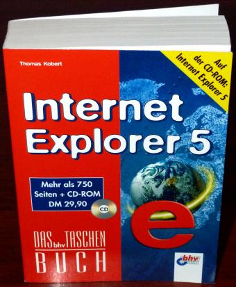 Internet Explorer 5 - Das bhv Taschenbuch & CD-ROM 1999