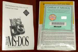 MS DOS 6 engl. mit COA