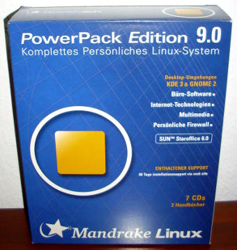 Mandrake Linux 9.0 PowerPack