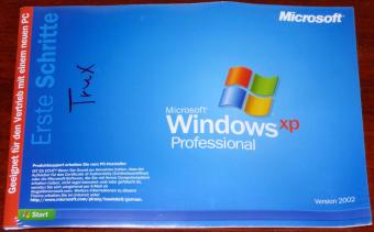 Microsoft Windows XP Professional Version 2002 Betriebssystem CD inkl. Service Pack 2 Product Key & COA  Lizenz or Windows 2000 one-Time Choice HP/Compaq OEM NEU/OVP