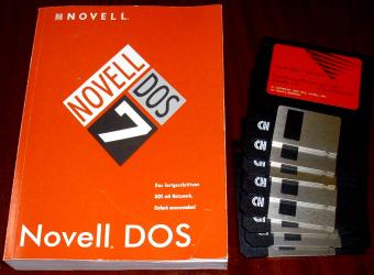 Novell DOS 7 mit Netzwerk - 1993